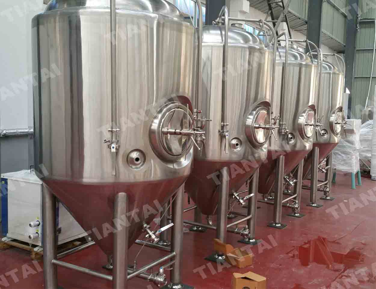 Single Wall Beer Fermenter / Good quality single wall beer brewery